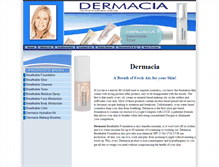 Tablet Screenshot of dermaciashop.com
